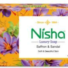 NISHA SAVON DE LUXE SAFRAN ET SANTAL  